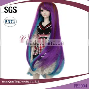 Wholesale Mixed Color Long Straight Beauty 1/3 Bjd Doll Wigs thumbnail-1