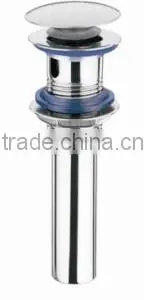 WESDA Washroom Basin Pop up Style Stainless Steel Sink Drainer With Overflow Hole thumbnail-1