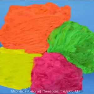 Dope Dyed Color Virgin Polyester Staple Fiber thumbnail-1