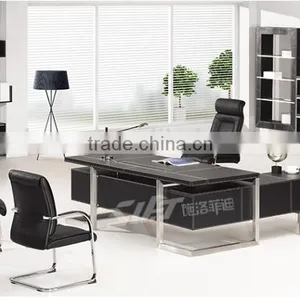 HL Series Fashionable Metal Frame Leather Covered Cabinet thumbnail-2
