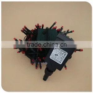 50LED Red Christmas String Light With Adaptor Outdoor Use Led Christmas Decor,street Lights Factory Wholesale in Taizhou thumbnail-4
