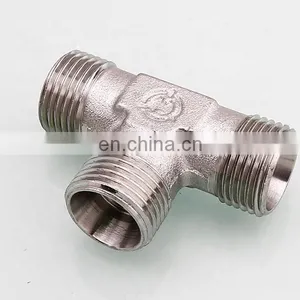 Factory Supply Hydraulic Tee Steel Wholesale Hydraulic Tee Fitting for Railway Locomotive thumbnail-3