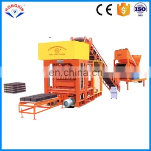 Sell Factory Price Automatic Hydraulic Pressure Cement Brick Making Machine Line thumbnail-4
