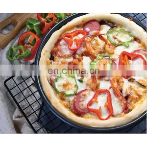 Hard Anodized Coating Aluminum Alloy Pizza Pan thumbnail-4