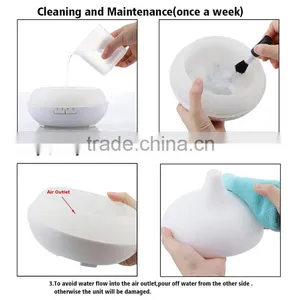 Low Price 300ml Spa and Hotel New Ultrasonic Humidfier Air Purifier With Aroma Frangrance thumbnail-4