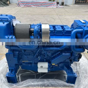 Navy WEICHAI-motor for Boat, 450hp, WP13C450-21 2100rpm Marine Diesel Engine thumbnail-5