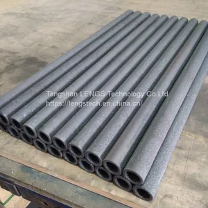 ReSiC Thermocouple Protection Tubes, Recrystallized Silicon Carbide Ceramic Tubes, RSiC Heating Protective Tubes, RSiC Pipes thumbnail-2