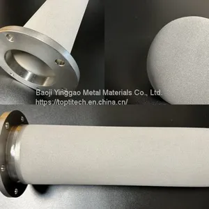 1um Porous Metal Instrument Filters With Flange Interface thumbnail-3