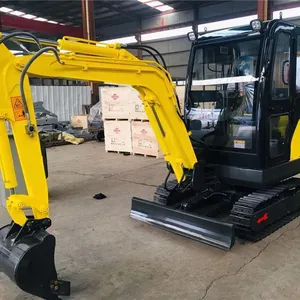 Mini Excavadora Hidrá Ulica Sobre Orugas PARA Construcció N De Carreteras De 2.6 Toneladas De China Excavator a La Venta thumbnail-1