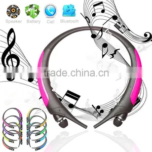 Hands Free Long Distance Bluetooth Headset Tone Active HBS-850 Neckband Wireless Earbug thumbnail-4
