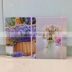 Full Color Printing Cover Notebook With Elastic Band for Closure thumbnail-2