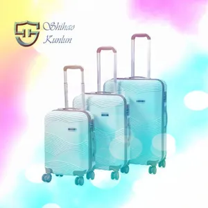 Set of 12 Pieces ABS PC Suitcase Sets Luggage Sets thumbnail-3