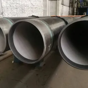 Gr.B X42 X46 X52 X60 X65 Line Pipe Baotou Steel DN100 DN200 DN300 DN400 Seamless Steel Pipes With 3PE Anti-corrosion Coating for Oil and Gas thumbnail-1