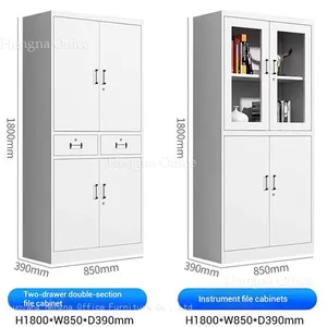 Professional Steel Bookcase |with Glass Doors and Secret Safe |for Georgetown Law Firms thumbnail-4