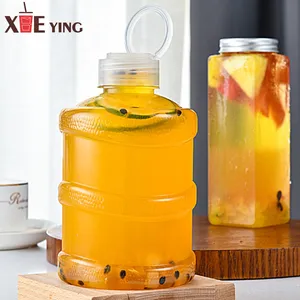 200ml 260ml 350ml Hot Sale Mini Capacity Transparent PET Milk Tea Champagne Soda Juice Beverage Bottles thumbnail-2