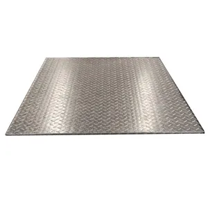 Widely Use Embossed Checkered Steel Coil Q235B A36 Ss400 S235jr Carbon Steel Sheet thumbnail-1