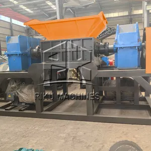 Two Shaft Scrap Metal Steel Iron Aluminum Metal Steel Scrap Shredder thumbnail-1