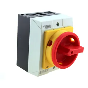 YUMO GLD12-20A Manual Changeover Switch Outdoor Use IP65 Waterproof 20A Rating thumbnail-1