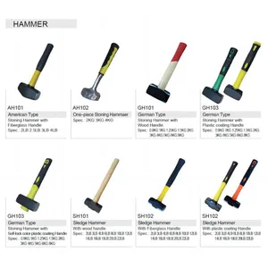Shock Resistant Fiberglass Handle Hammer for Industrial Workshop Construction and Home Repair thumbnail-5