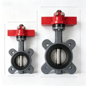 PTFE Seated Marine Butterfly Valve for Desulfurization Tower Applications, Operable in High-Temperature Flue Gas Environments thumbnail-1