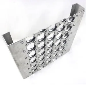Customized Size Hole Pattern Stainless Steel 304 316 Perforated Metal Sheet Round Hole Anti-Slip for Stair Tread and Platform thumbnail-3