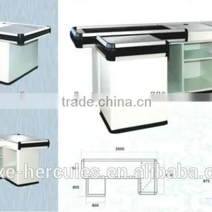 Supermarket Checkout Counter, Cashier Desk, OEM ODM thumbnail-4