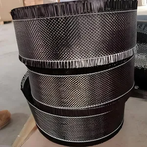 Carbon Fiber Fabric 240g/m2 2x2 Köper 0.4mm Dicke 3600MPa Zugfestigkeit 45% Kohlenstoffgehalt thumbnail-2