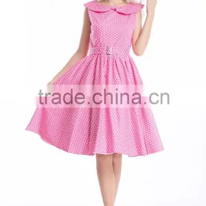 Bestdress Audrey Vintage Black 1950's Swing Wholesale Rockabilly thumbnail-5