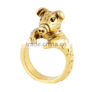 2015 Hot Selling Pet Pig Animal Ring for Girl thumbnail-1