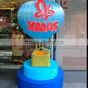 Hot Air Balloon for Christmas Decoration With Christmas Decorations Hanging Ornaments Hot Air Balloon thumbnail-1