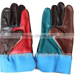 ShanDong Leather Safety Gloves/ Leather Welding Gloves thumbnail-1