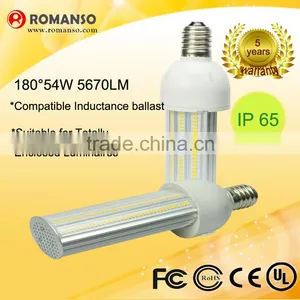 E27 54W Led Corn Light Bulbs Replacement Corn Bulb Fixture E27 E40 HID MH Lamp 200w thumbnail-1