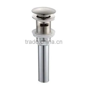Pop-Up Push Brass Wash Basin Waste Drain thumbnail-2