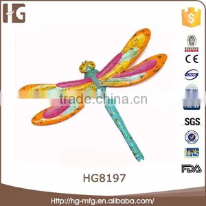 Hot Sell Best Iron Metal Dragonfly Wall Decor thumbnail-1