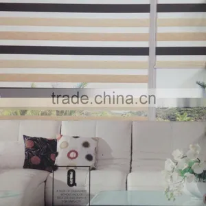 Customize Size Polyester Material Zebra Blinds for Window thumbnail-1