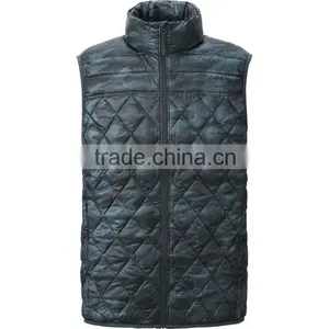 Wholesale Custom 100% Polyester Mens Fancy Vest for Winter thumbnail-1