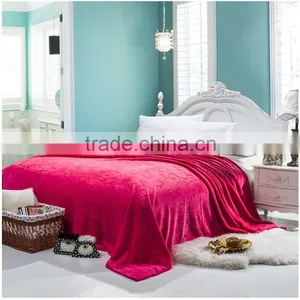Promotion Gift Bulk Wholesale Fleece Blanket thumbnail-1