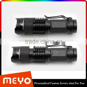 Customize Painting Military Grade Tactical WaterProof Flashlight LED thumbnail-5