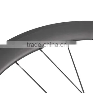 2016 On Promotion Carbon Road Bicycle Tubular Rims 56mm UD Matt Road Bike Wheels thumbnail-3