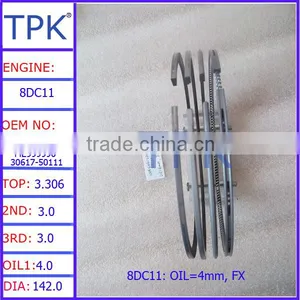 S6K Engine Piston Ring Set 34317-19010 thumbnail-4