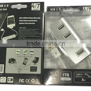 Custom USB 2.0 Hub 4 Port USB Hubs thumbnail-1