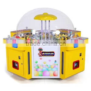 Sinoarcade Walkers Paradise 4 Players Coin Operated Gumball Machine Crane Prize Amusement Games thumbnail-1