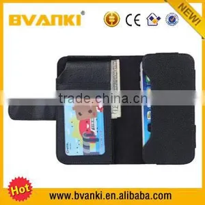 Hot Products For 2016 Sublimation Universal Leather Case Cover For Android 5 Inch Leather Case Slim Phone Cardholder Wallet Case thumbnail-3