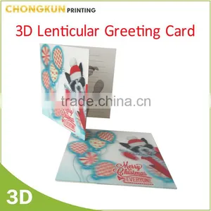 Customize Design 3D Lenticular Printing Children's Day Greeting Cards thumbnail-1