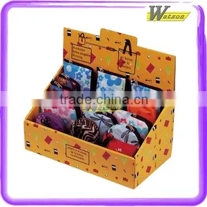 Eco-friendly Paper Corrugated Counter Display Stand For Edging thumbnail-3