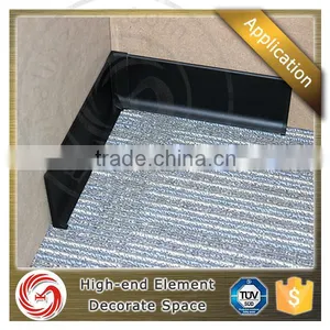 China Supplier Competitive Price Aluminum Skirting Baseboard Profile thumbnail-2