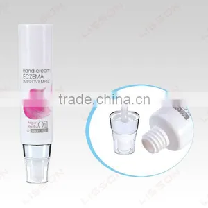 Hand Lotion Packaging Tube With Airless Pump Head thumbnail-1