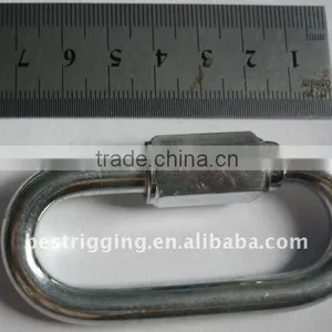 6mm Zinc Plated Quick Link in Karabiner Rigging Hardware Manufacturer thumbnail-6