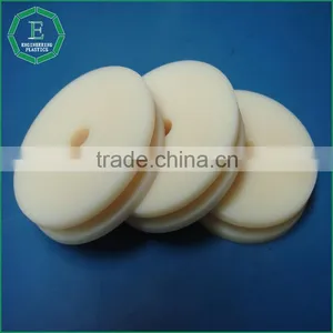 Engineering Cnc Machined Nylon Pulley 3 v Groove Durable Plastic Pulley Bearing Wheel thumbnail-3
