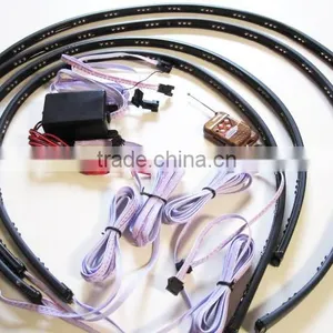 LED Undercar Underbody Underglow Kit Neon Strip Car Body Glow Light thumbnail-2